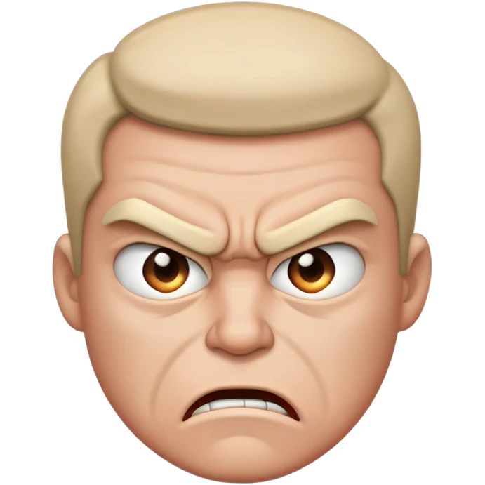 Angry emoji