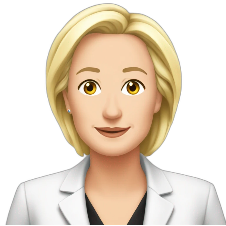 mareline le pen emoji