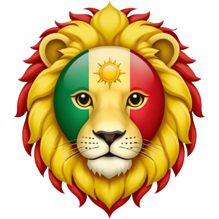 Iran lion sun flag emoji emoji