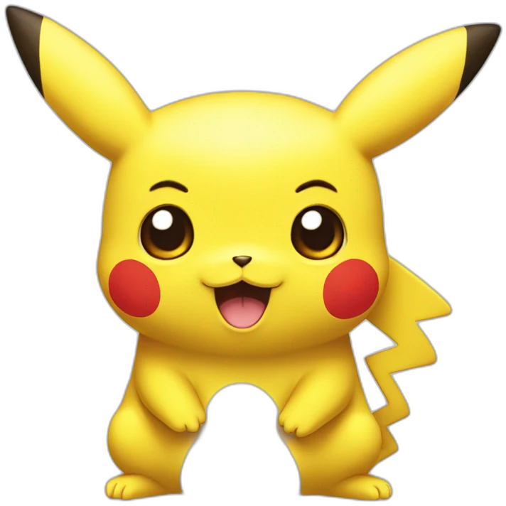 Pikachu glacé emoji
