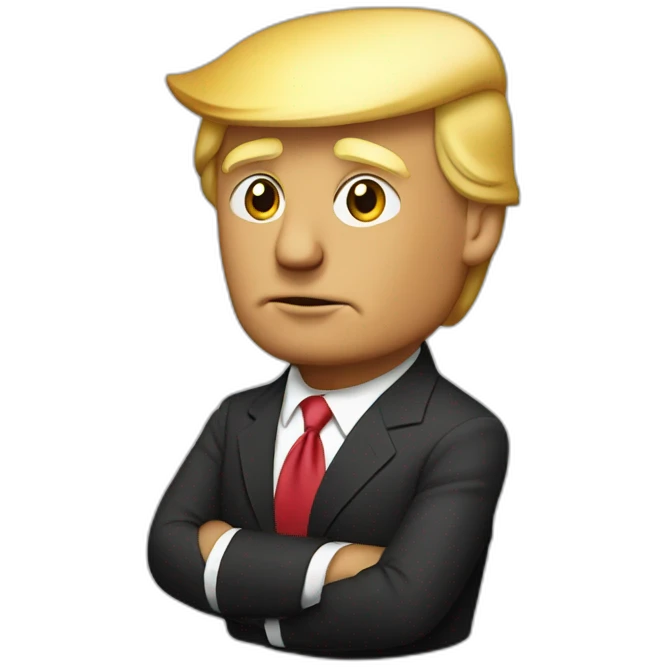 donald trump qui pète emoji