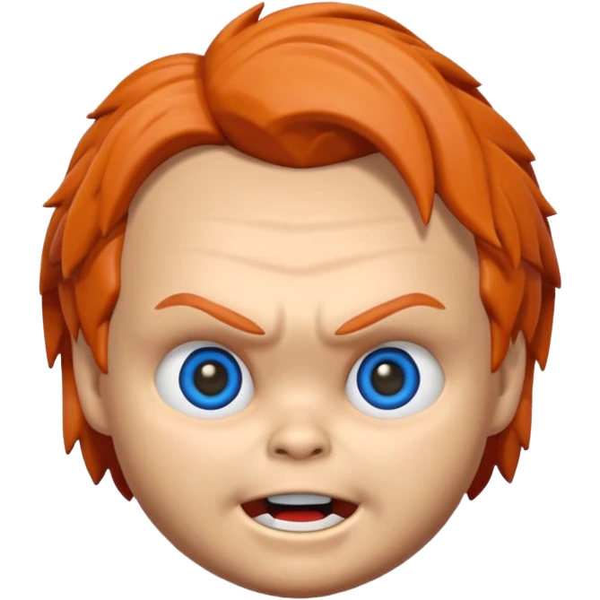 Un emojin de chuky emoji