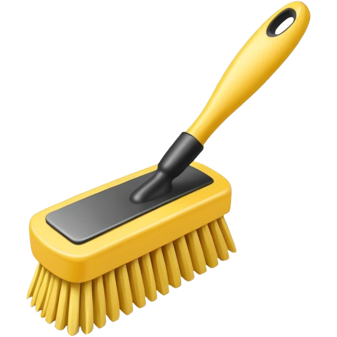 cleaning hand brush emoji emoji