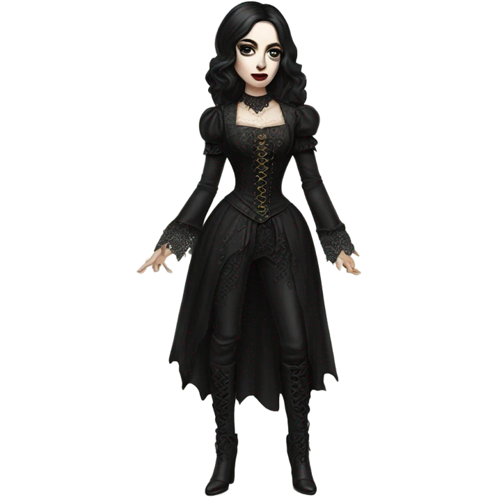 Gothic head shaking no emoji