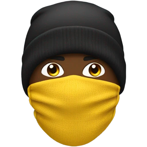 Ski mask emoji