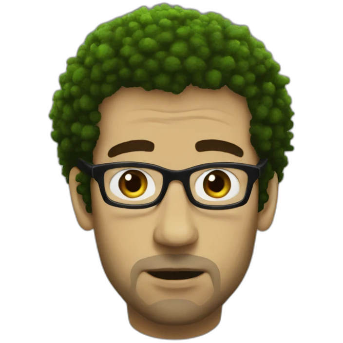 Moss from it crowd emoji