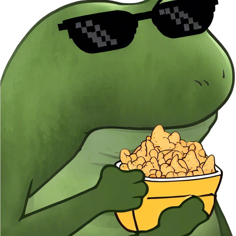 Cool and eating emoji