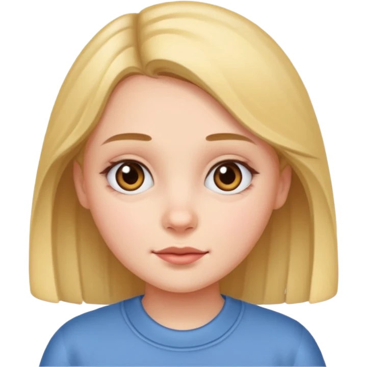 девушка показывает матильду emoji