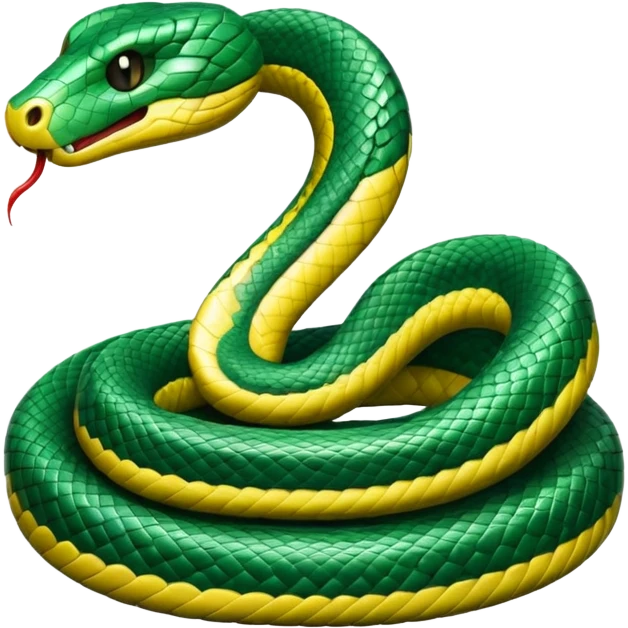 I need a slytherin inspired emoji (like emerald green and snakes) and something with a horse emoji
