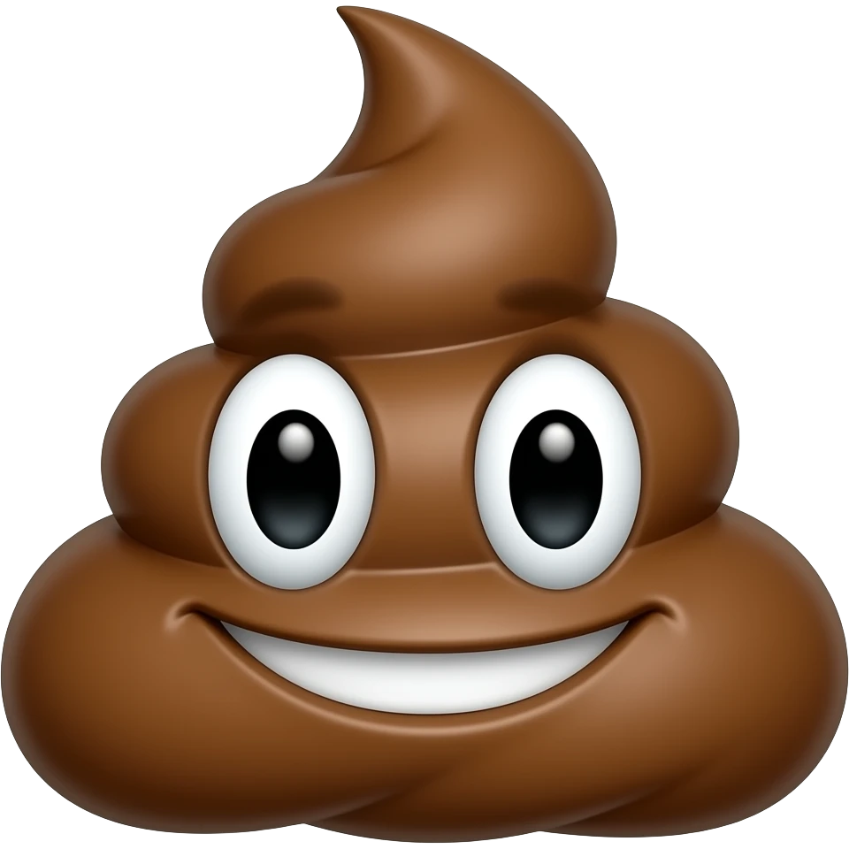 explosive poop emoji