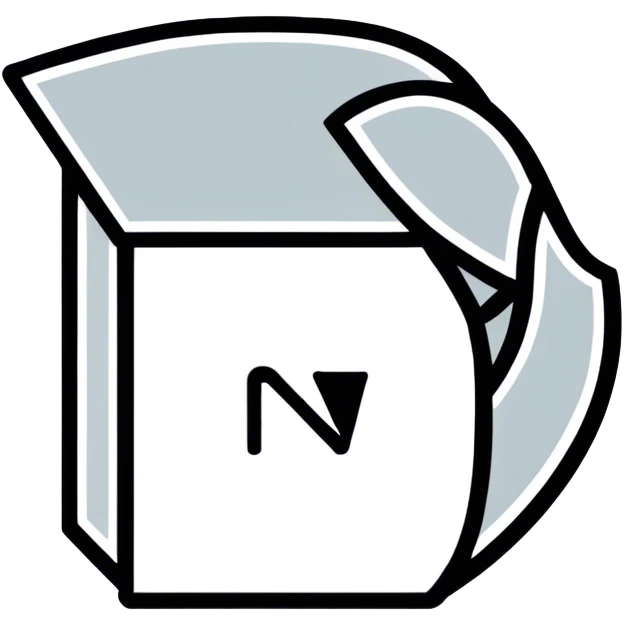Novy Chance Law Company has a silver NV logo, the company's colors are dark blue and silver. emoji