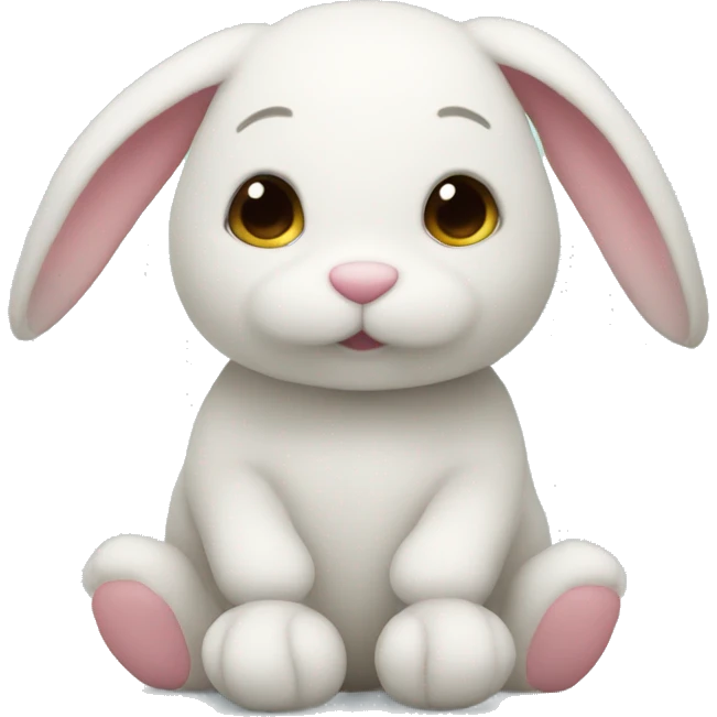 stuffed animal bunny emoji
