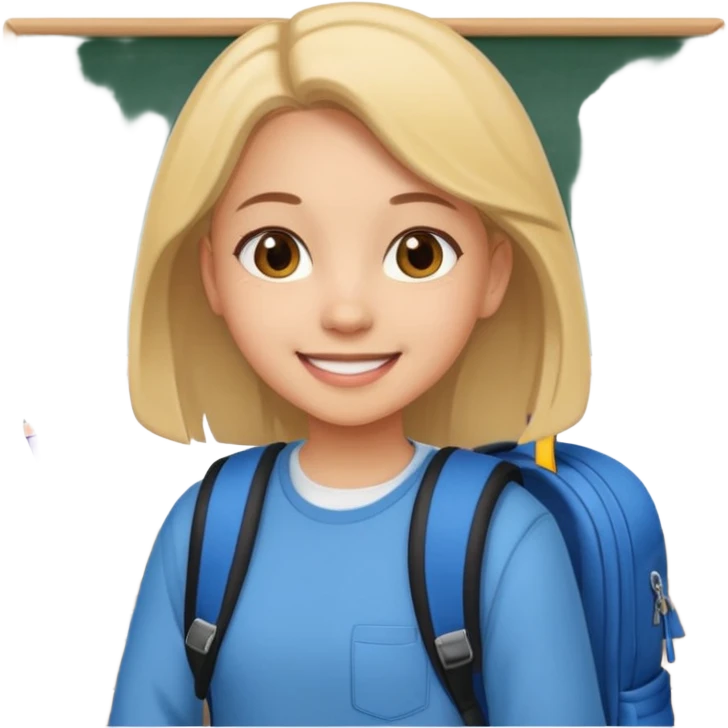 girl student school emoji