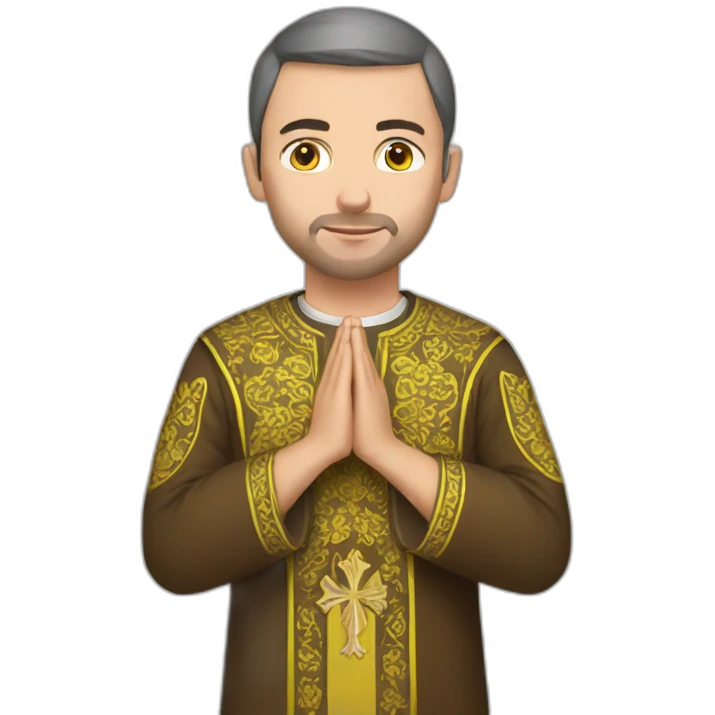 ukrainian pray emoji