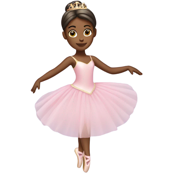 Ballerina princess emoji