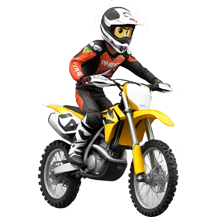 Moto cross emoji