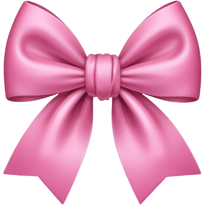 Laço rosa  emoji