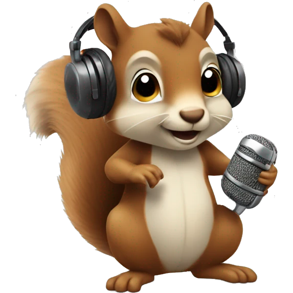 squirrel dj emoji