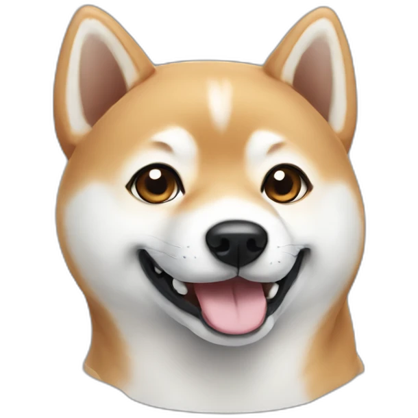 blue shiba inu emoji