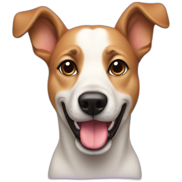 gay dog emoji