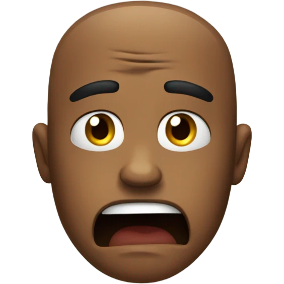Stressed out  emoji