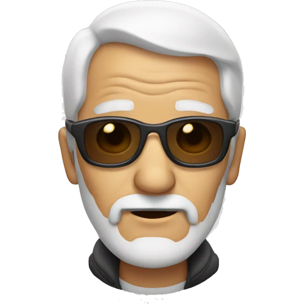 old man with sunglasses emoji