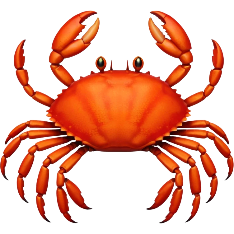 Fire crab emoji