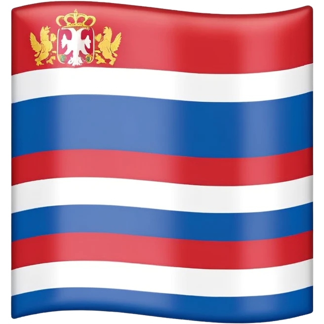 Flag of Serbia & Montenegro emoji