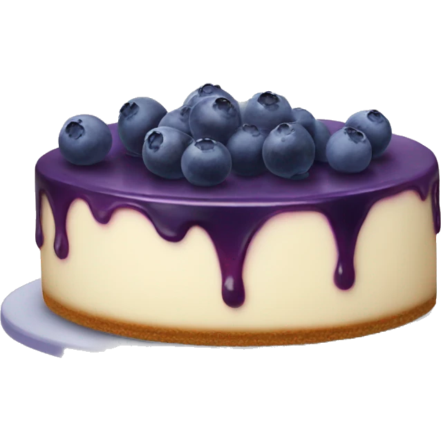 Blueberry Cheesecake  emoji