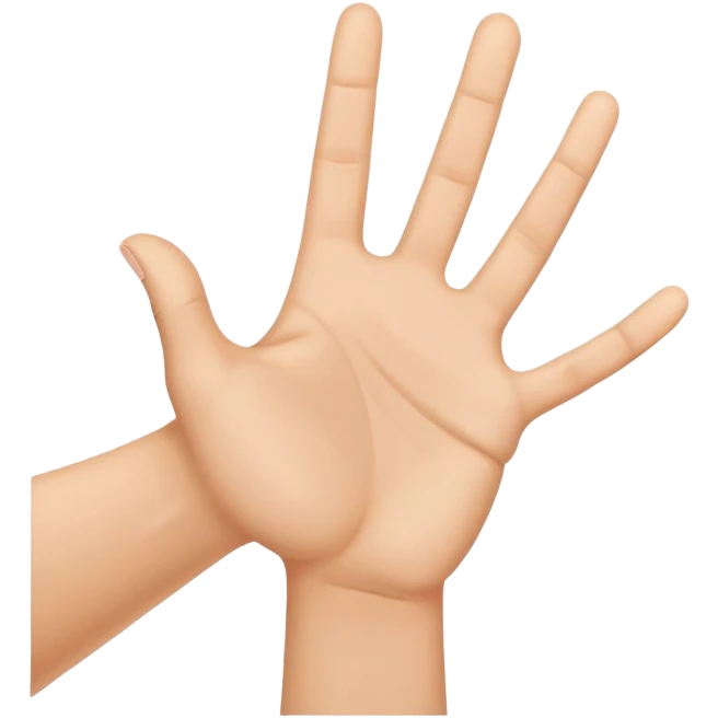 Number one hand gesture celebrating victory  emoji