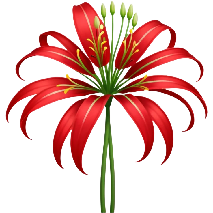 паучья лилия emoji