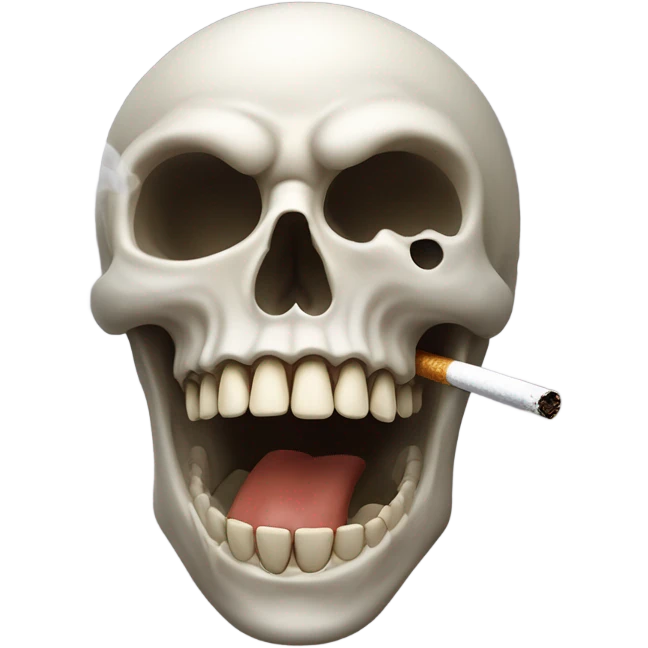 🥴 smoking a cigarette  emoji