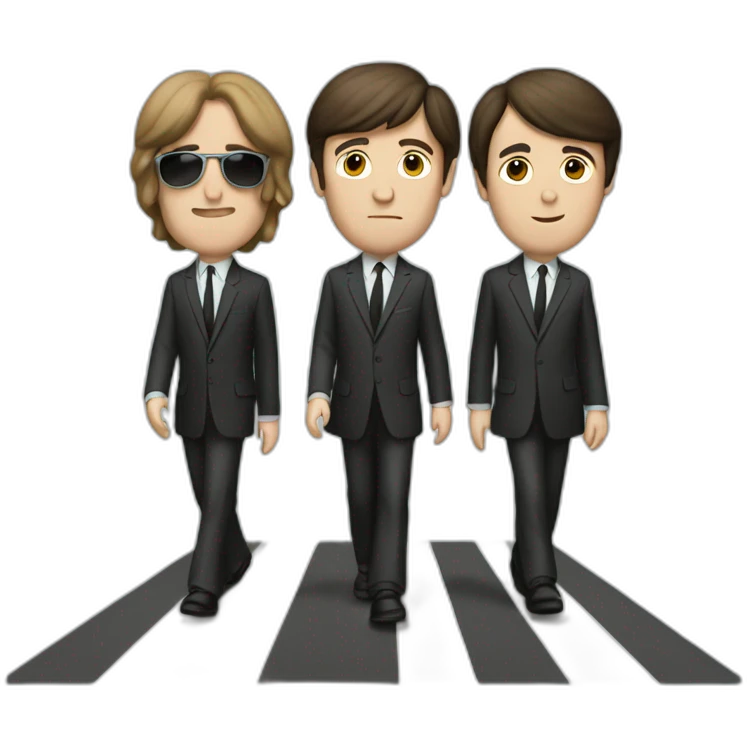 abbey road beatles emoji
