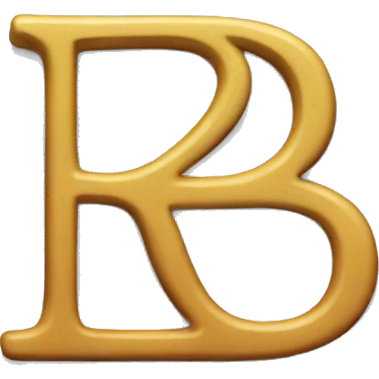 The letter b but its tiny emoji