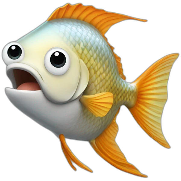 A fish that is a nut emoji