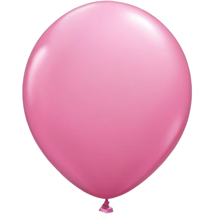 Pink balloon emoji