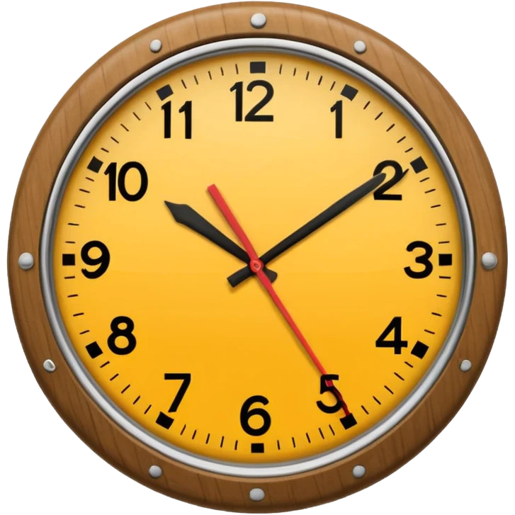 quiero un reloj  de pared 2pm emoji