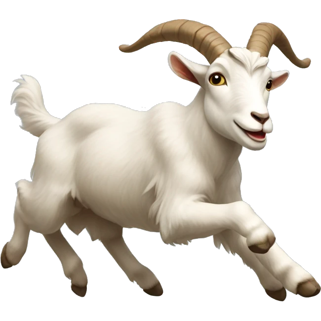 leaping goat emoji