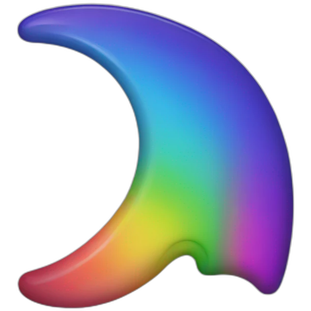 rainbow marker emoji