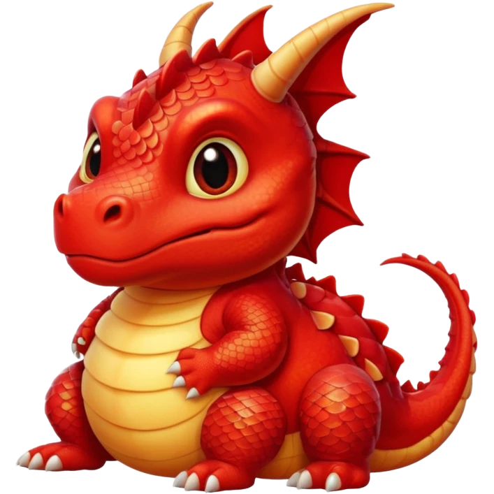 fat choncc baby red dragon emoji