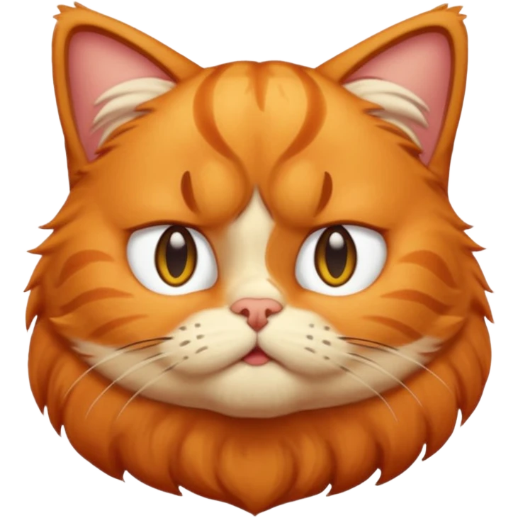 garfield cat hates monday emoji