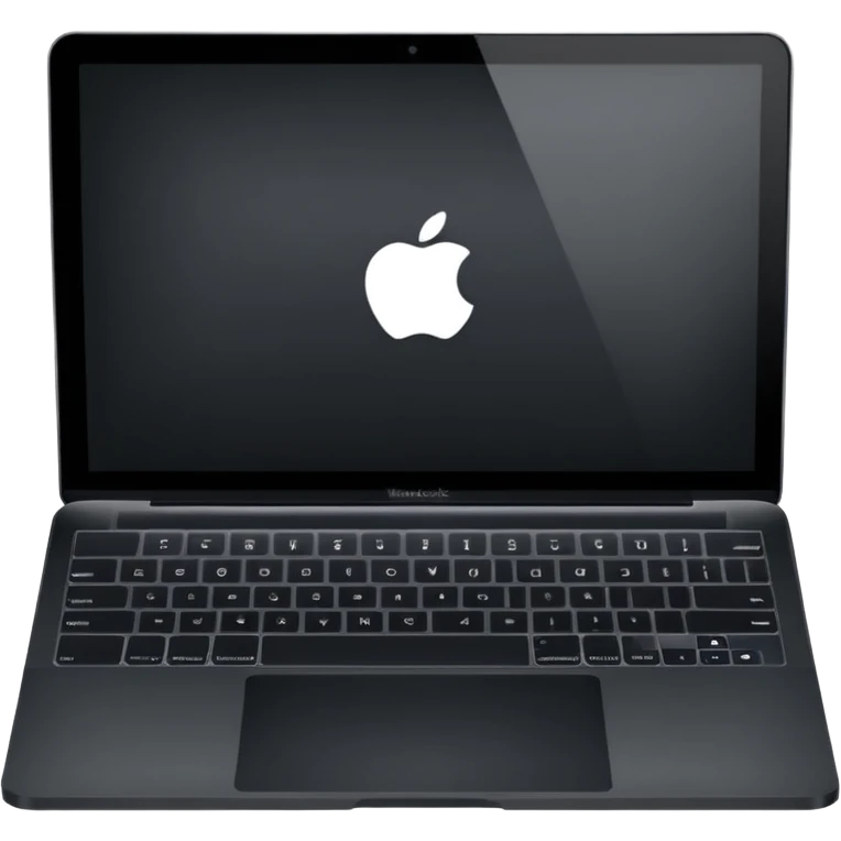 MacBook m4 pro max black emoji