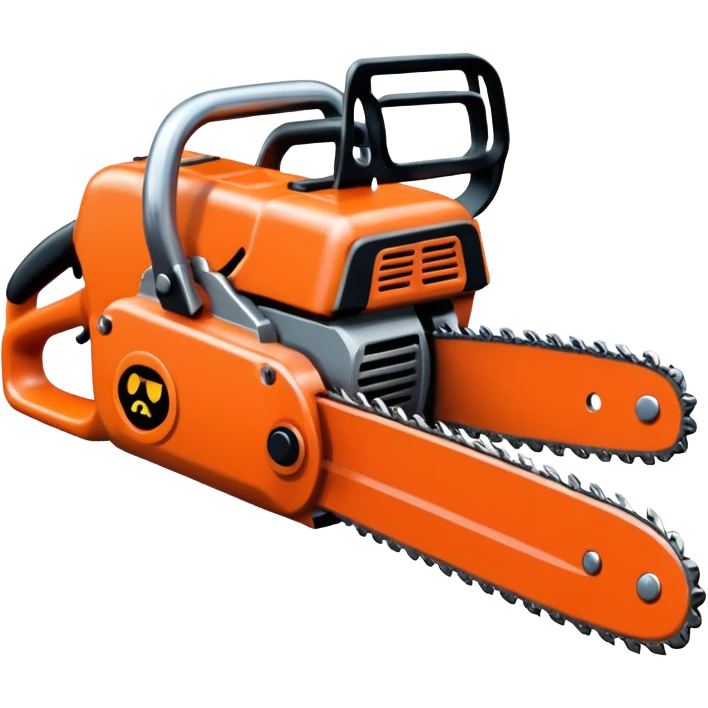 make an emoji about a chainsaw emoji