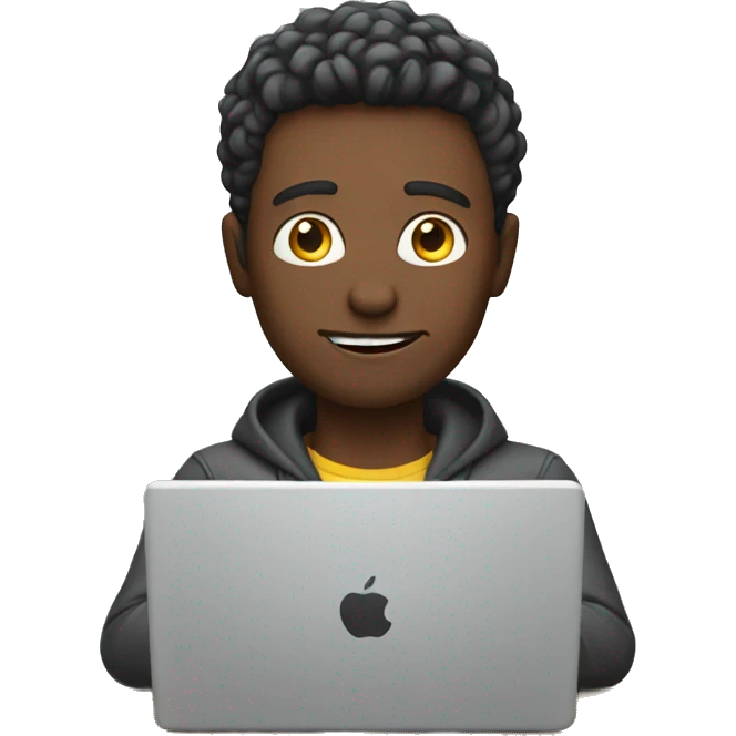 guy with laptop emoji