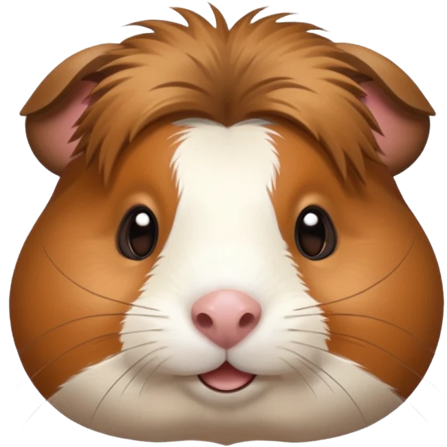 smiling guinea pig face emoji emoji