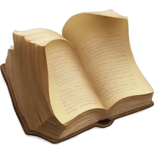 a book with the emotion of embarrassment  emoji