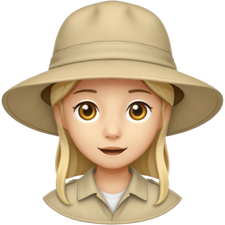 just safari hat emoji