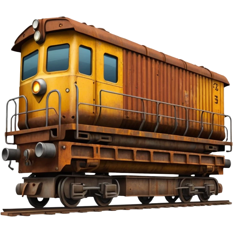 Freight train emoji