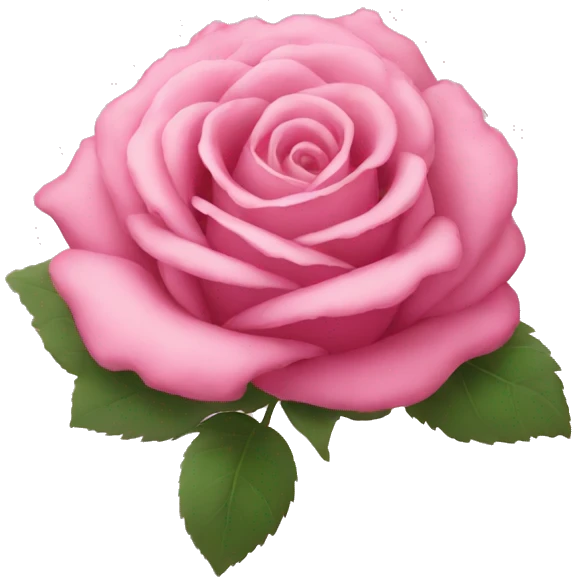 Rose pink emoji