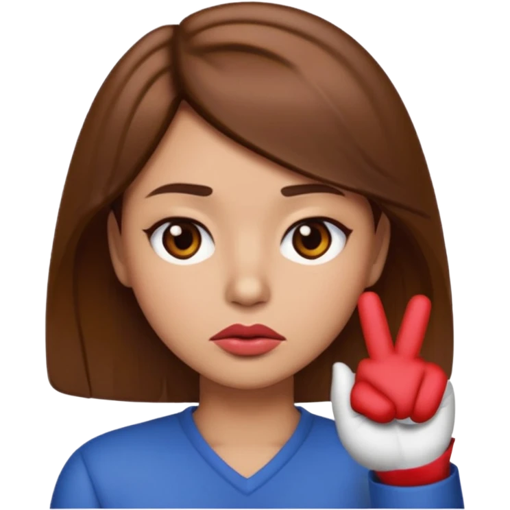 sigma emoji ชู1 นิ้ว ทำปากจู๋ emoji